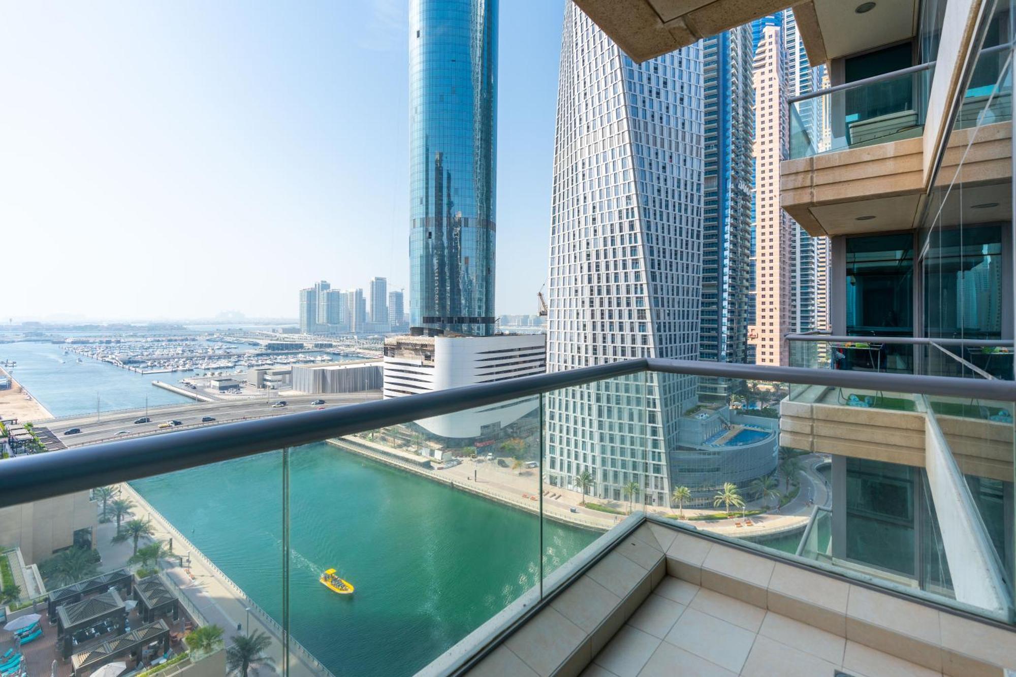 شقة Vacay Lettings -2 Bed Iris Blue Dubai Marina المظهر الخارجي الصورة