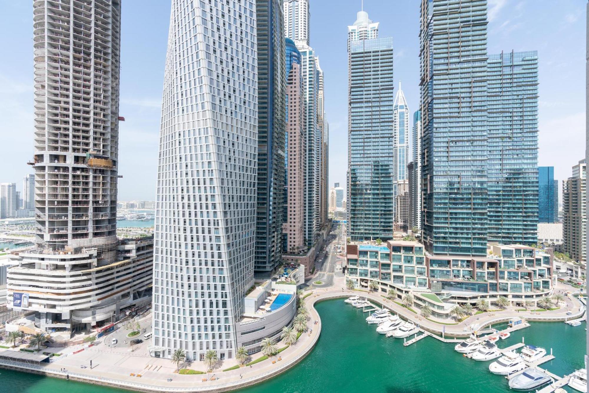 شقة Vacay Lettings -2 Bed Iris Blue Dubai Marina المظهر الخارجي الصورة