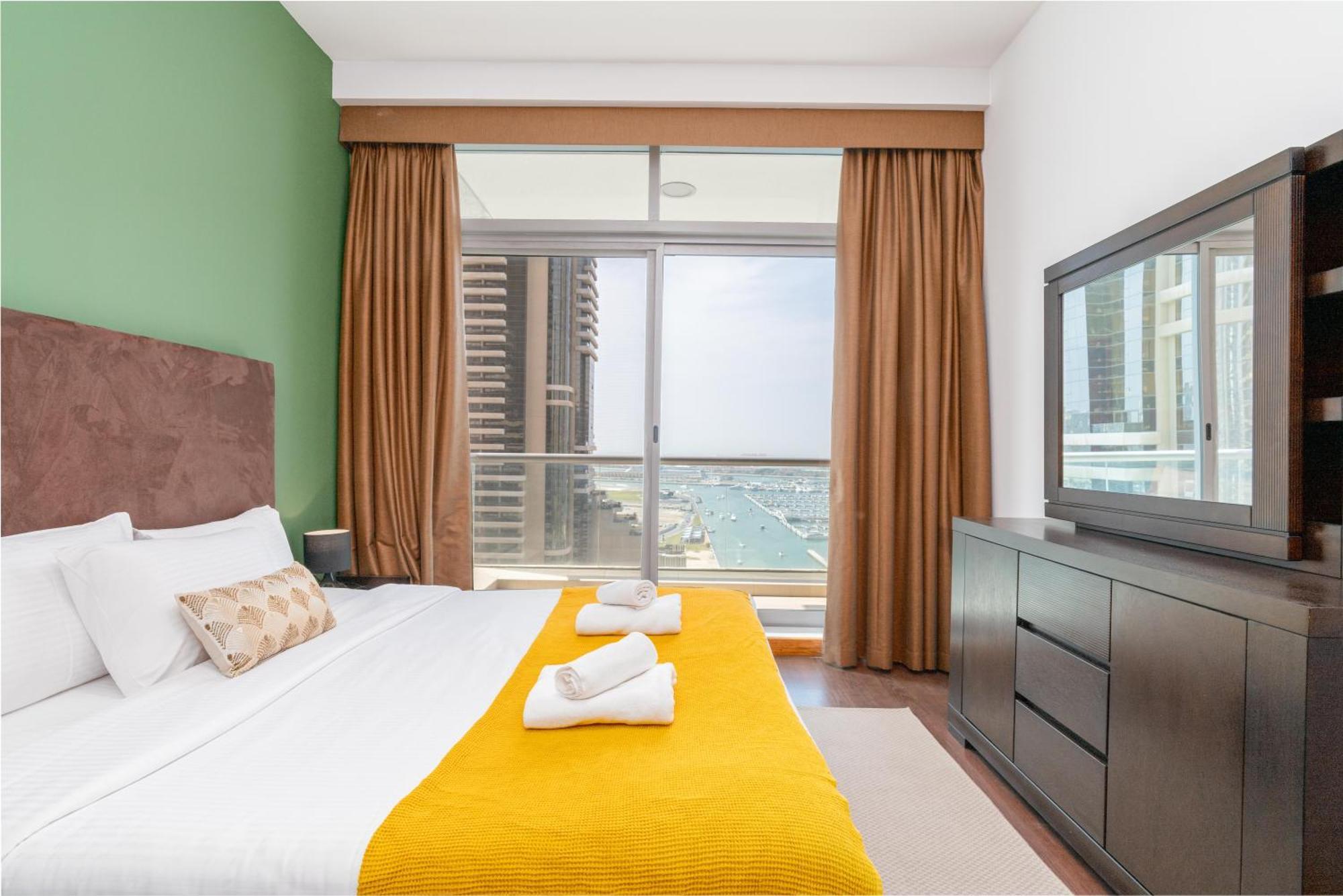 شقة Vacay Lettings -2 Bed Iris Blue Dubai Marina المظهر الخارجي الصورة