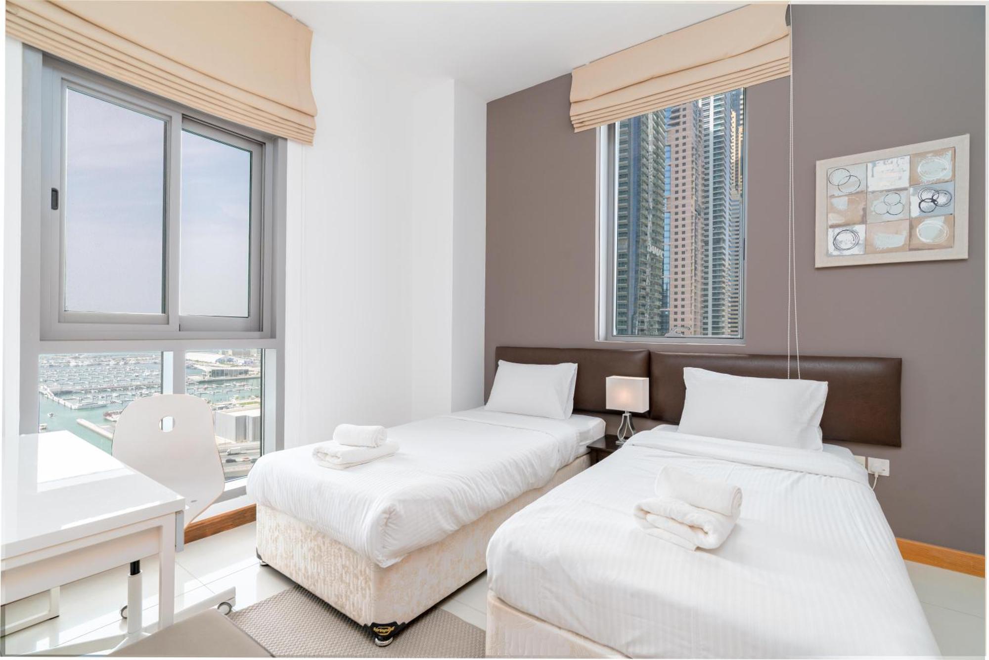 شقة Vacay Lettings -2 Bed Iris Blue Dubai Marina المظهر الخارجي الصورة