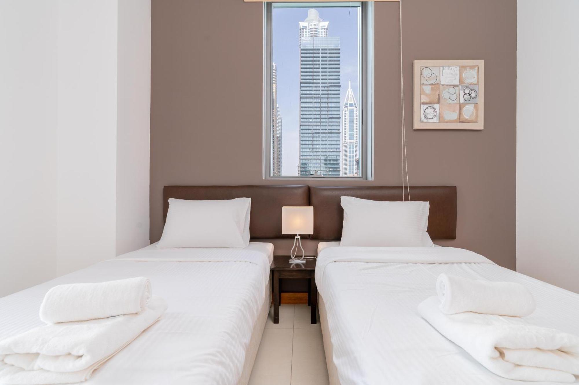 شقة Vacay Lettings -2 Bed Iris Blue Dubai Marina المظهر الخارجي الصورة