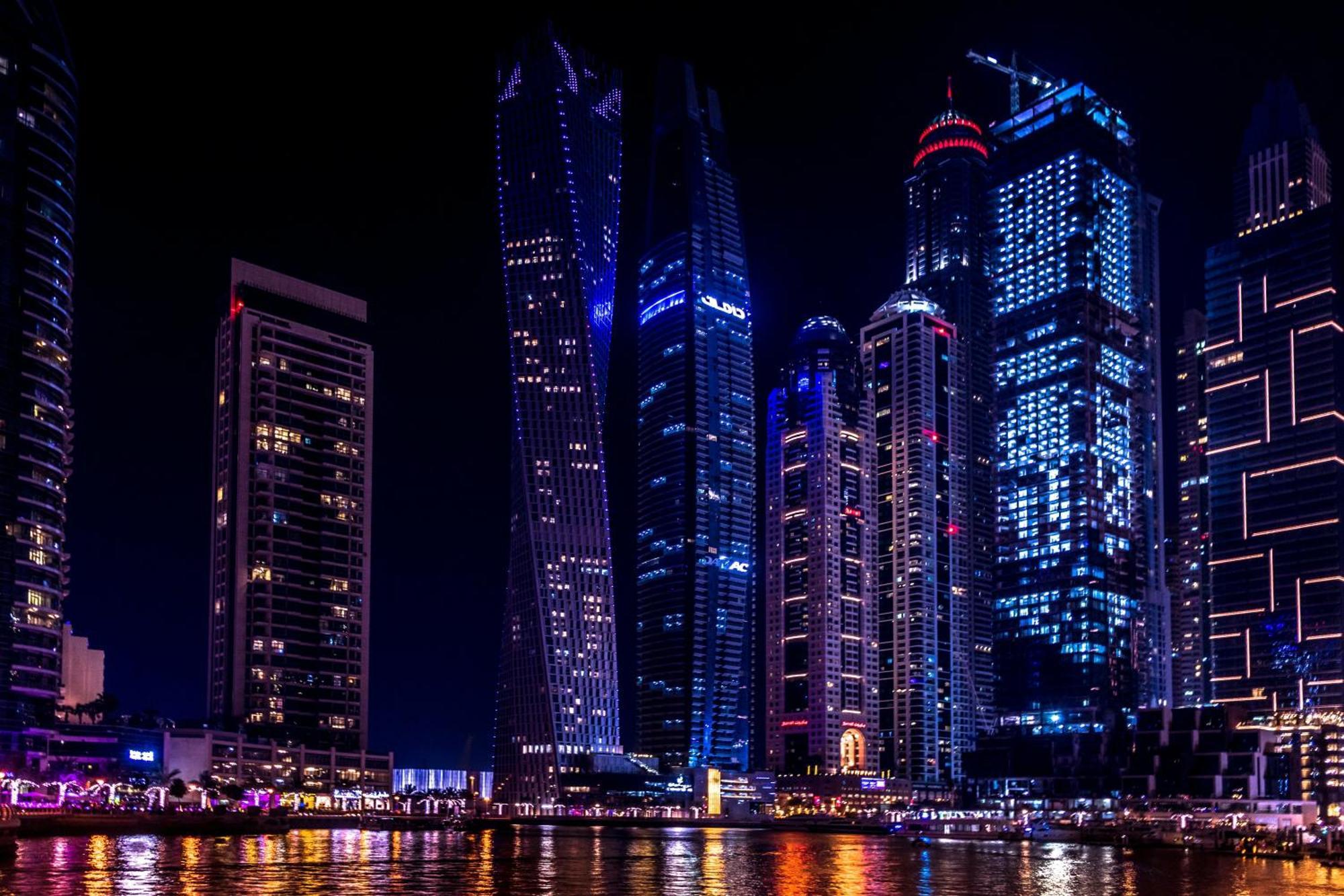 شقة Vacay Lettings -2 Bed Iris Blue Dubai Marina المظهر الخارجي الصورة